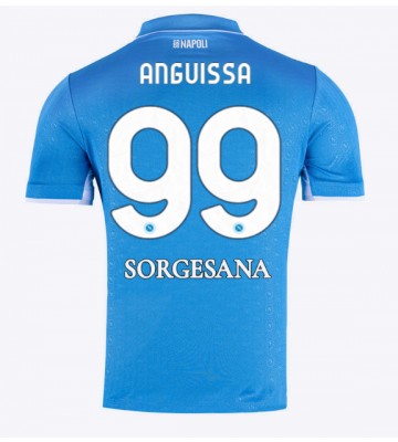 SSC Napoli Frank Anguissa #99 Primera Equipación 2024-25 Manga Corta